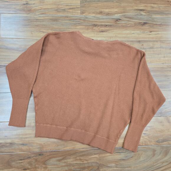 T.TAHARI‎ Women's Sweater Size XL/TG Rust Brown Batwing Sleeve Pre-Owned 25" P2P - Picture 1 of 6